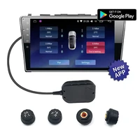 usb tire pressure monitoring system tpms2 external sensor low high temperature alarm for android navigation