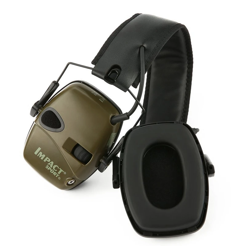 

Electronic Earmuff Anti-Noise Impact Ear Protector Outdoor Sport Hunting Sound Headset Ear Hearing Protector