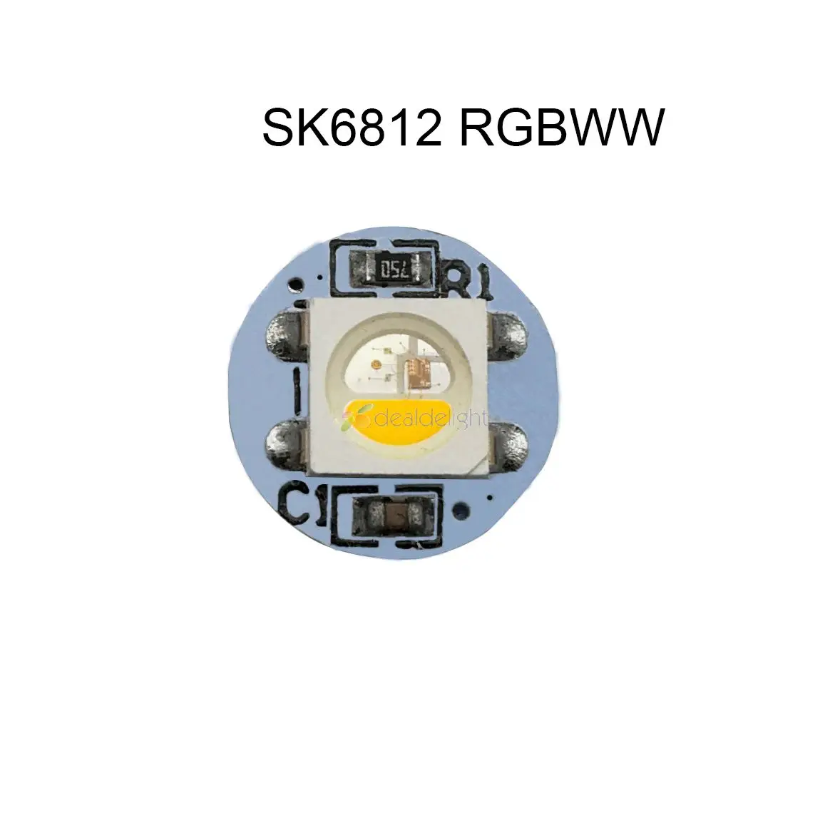 10 500 шт. 5050 SMD WS2812B RGB SK6812 RGBW светодиодный чип адресуемых с мини печатная плата (10 мм *