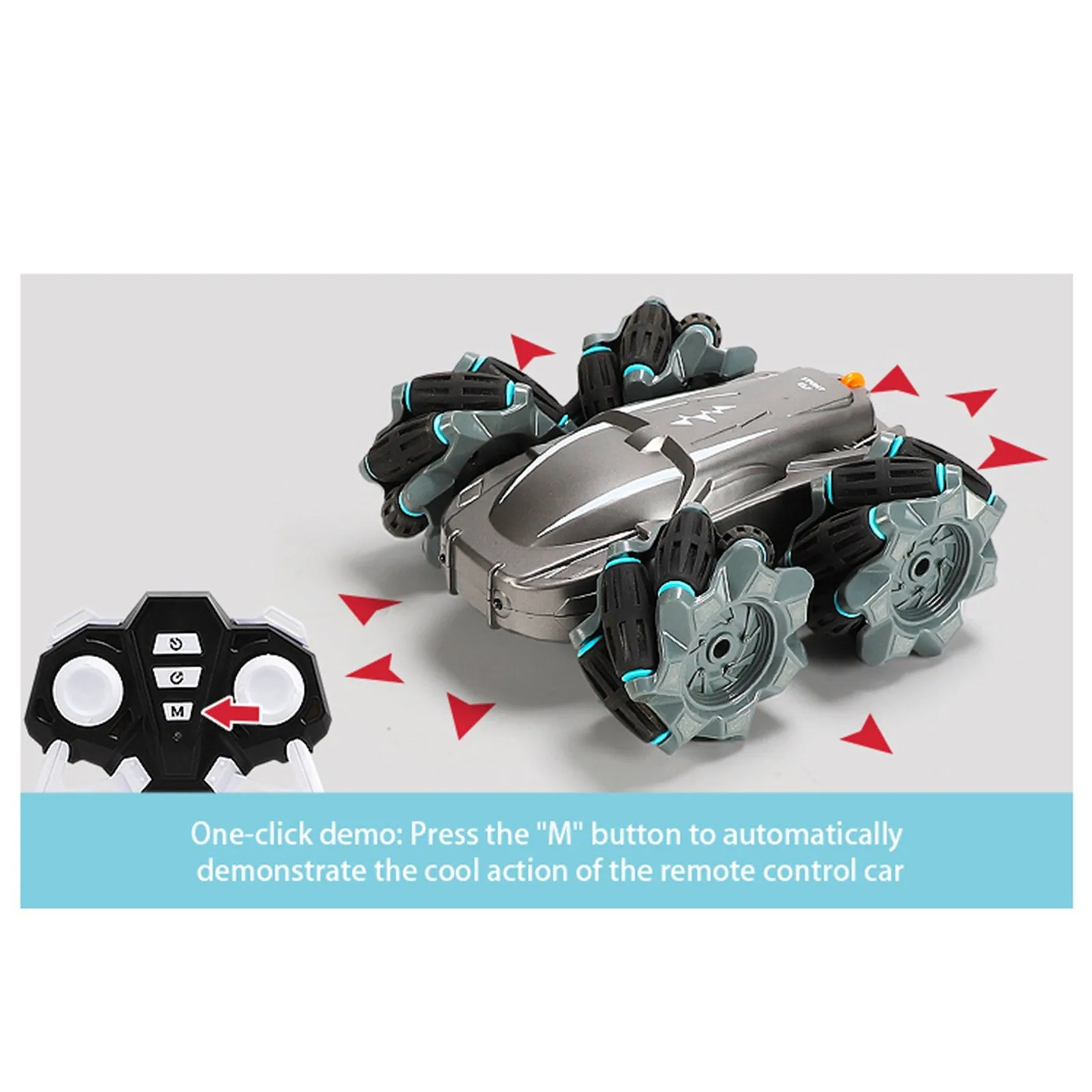 

RC Offroad Car 2.4G Wireless Control Car 360 Rotation 4WD High Speed RC Drift Car Kids Toy Gift Toys for Boys Children