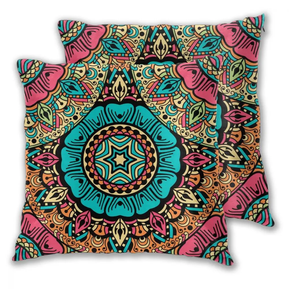 Наволочка из полиэстера с этническим принтом|Наволочка| |