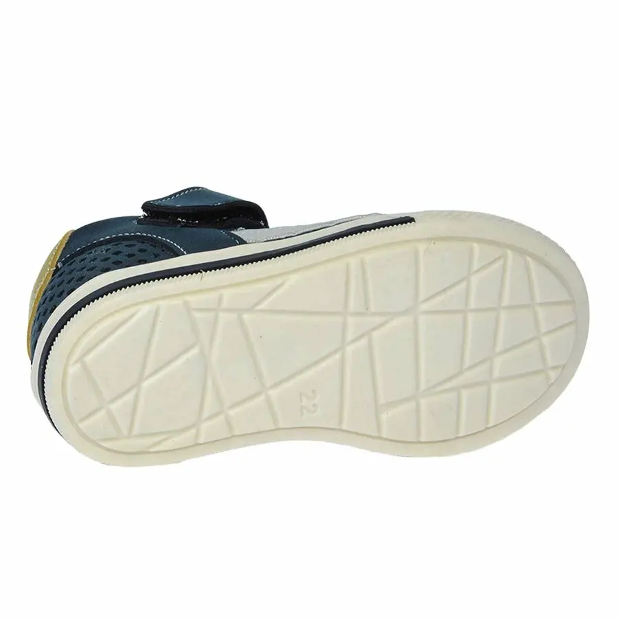 

Cute Bebe Kiko Lf 2229-36 Orthopedic Boy Baby Shoes Sandals Navy Blue Yellow