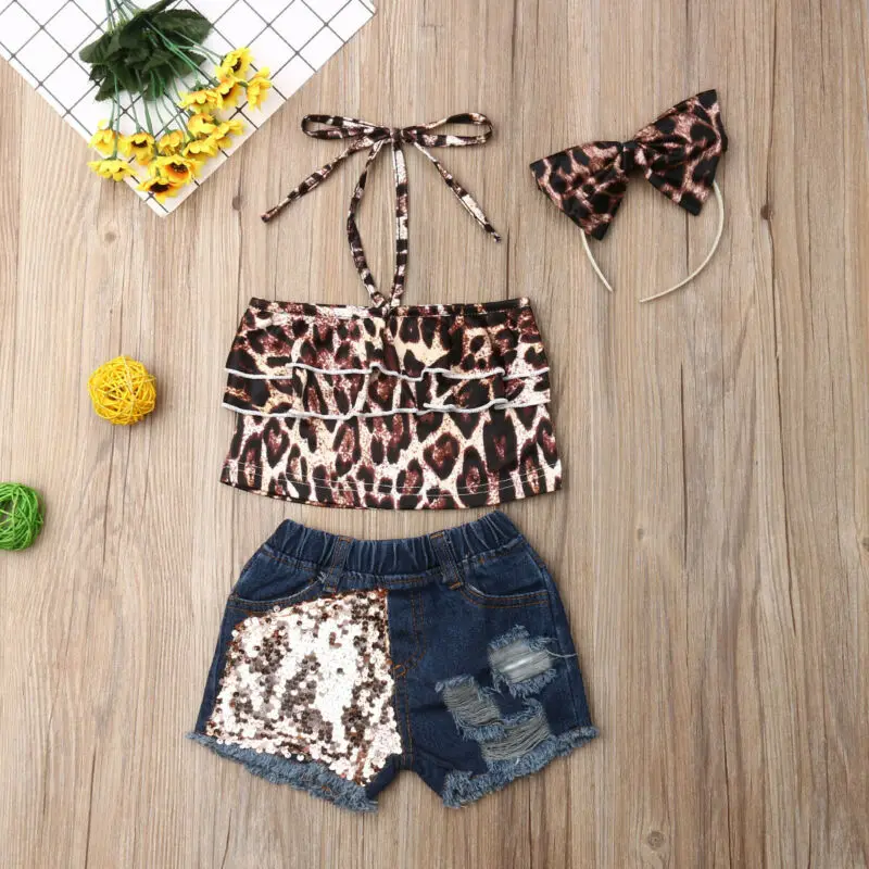 Комплекты одежды для малышей из 3 предметов новорожденных маленьких девочек