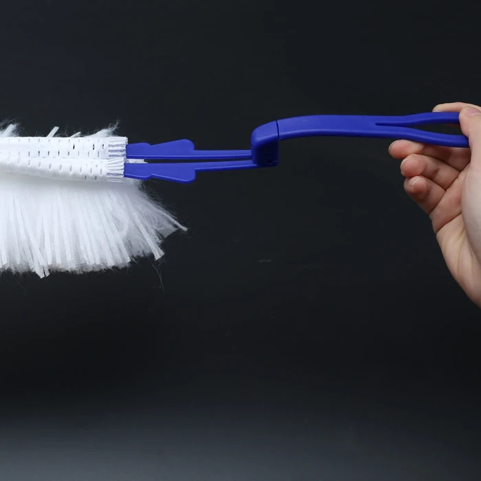 1 набор складной Анти-статический мягкая микрофибра кисть с заменить ткань для