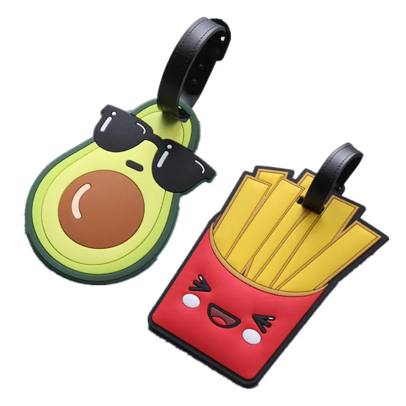 Мультфильм фрукты багажная бирка Единорог аксессуары для путешествий