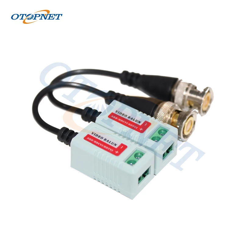

Новинка 20 шт. (10 пар) UTP Balun BNC Cat5 CCTV UTP видео Balun AHD/CVI/TVI витой BNC CCTV Video Balun пассивные трансиверы