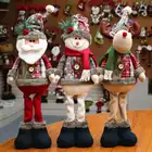 Снеговик Санта-Клаус, Рождественские куклы, украшение для елки, новый год 2022, Рождественское украшение, олень, безликая кукла, Рождество, Рождество