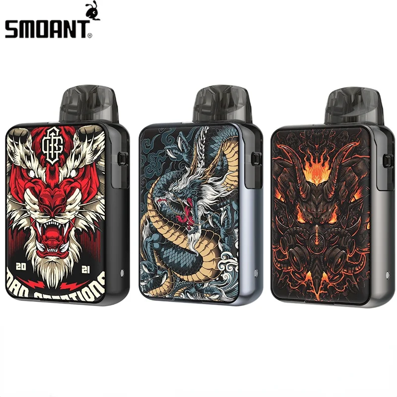 

Оригинальный набор Smoant Charon Baby Plus, картридж 3,5 мл, 1000 мАч, 35 Вт, вейп подходит для Santi S1 S2 S3 катушка