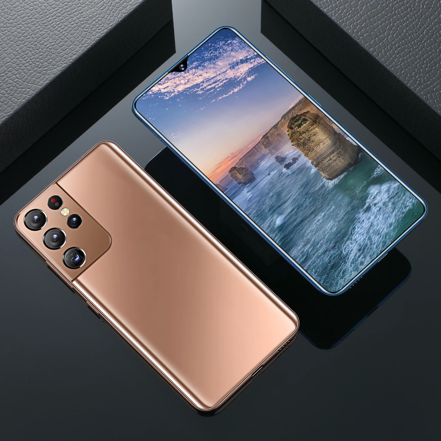 

5g Cellphones Smartphones 6.7Inch S21+Ultra 8GB 256GB 13MP+32MP Android 10 6800mAh 10Core Really Telephone MTK6889
