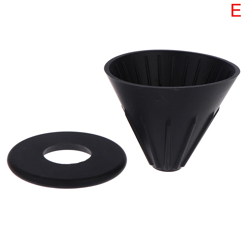 Кофейный фильтр V60 зеленая и черная чашка бариста двусторонняя Складная уличная