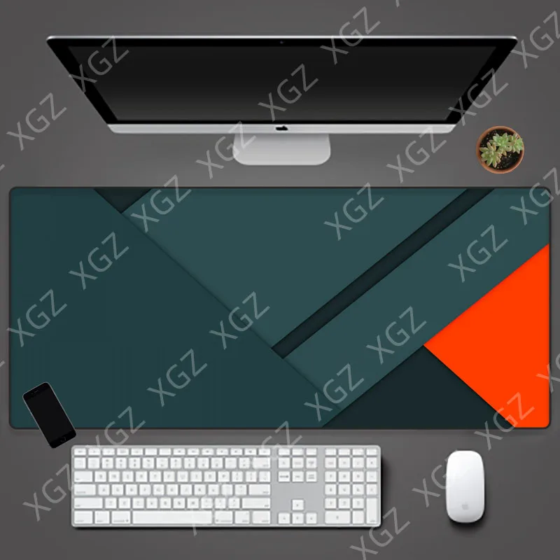 

Yuzuoan XL Gray Marble Anime Mouse Pad Game Player Computer XL Seaming Speed Big Mouse Keyboard Table Mat Non-slip Carpet