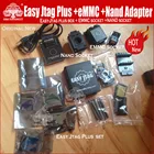 2022 оригинальная новая версия, полный комплект детской версии, коробка Easy-Jtag plus + стандартная розетка EMMC + гнездо NAND
