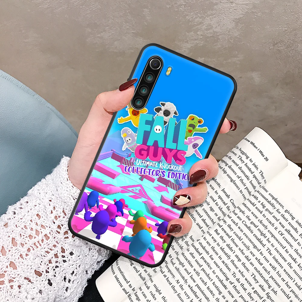 

Ultimate knockout Phone Case For Xiaomi Redmi Note 7 8 8T 9 9S 4X 7 7A 9A K30 Pro Ultra black Bumper Painting Hoesjes Silicone