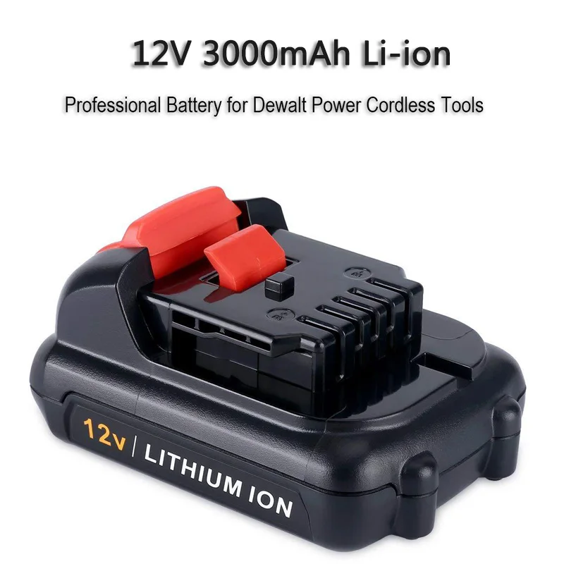 Замена Мощность инструмент Батарея для DEWALT 12V DCB120 DCB100 DCF813S2 DCL510 DCF610S2 DCT410S1 DCT414S1 DCF815