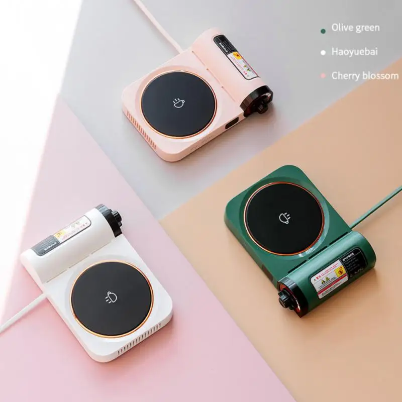 

Gas stove insulation coaster LED digital display constant temperature coaster temperature adjustable coffee cup heating base