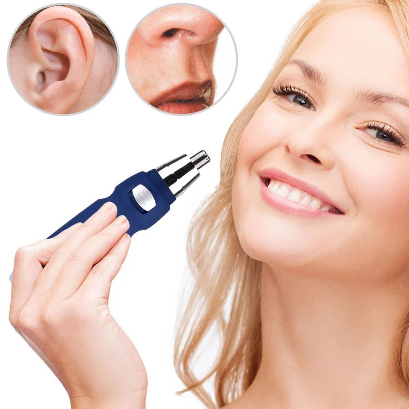 Oshioner Electric Ear Nose Hair Trimmer Removal Micro Nasal Eyebrow Shaver Clipper Face Care Cleaner Man Woman Hair Trimer Cut