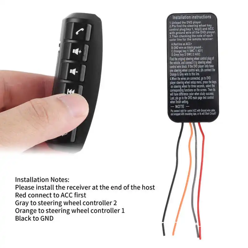 

Беспроводные кнопки дистанционного управления на руль, многофункциональные, универсальные для автомобилей/внедорожников/джипов/микроавт...