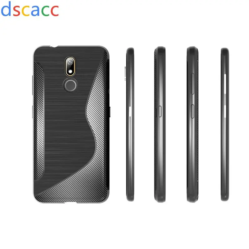 DSCACC S line TPU Cover Anti Skidding Slim Soft Case for Nokia 3.2 4.2 8.1 Plus X7 3.1 7.1 5.1 2.1 6 2018 100pcs | Мобильные