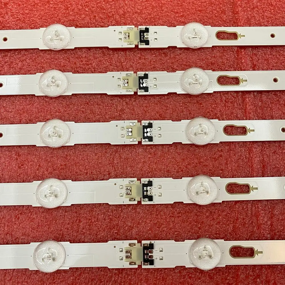 10 шт. Светодиодная панель для UE40MU6105K UE40JU6050 UE40KU6100 UE40KU6000 UE40JU6000 UE40MU6100 UE40JU6072 UE40JU6472 V5DU-400DCA-R1 400DCB on.