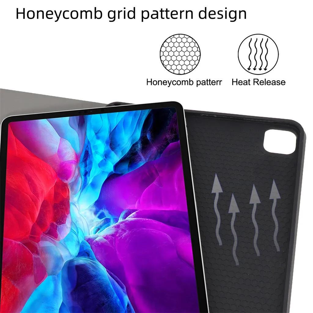 Планшет Bluetooth Клавиатура Защитный чехол TUP мягкий резиновый Чехол цветная версия