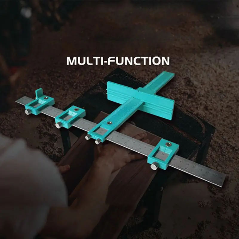

Drill Punch Locator Woodworking Drill Guide Furniture Adjustable Drilling Jig