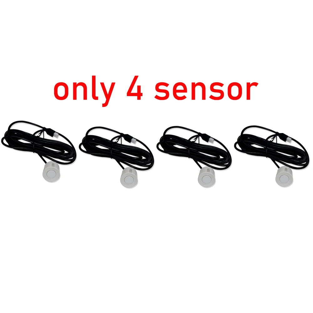 Парктроник со светодиодной индикацией с 4 датчиками парковочный радар для