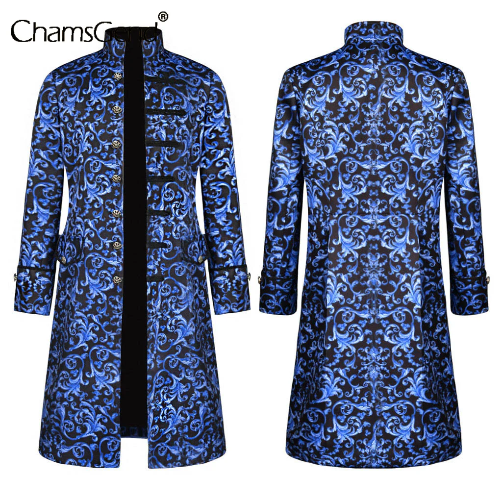 Ветровка унисекс в готическом стиле для мужчин и женщин ретро смокинг