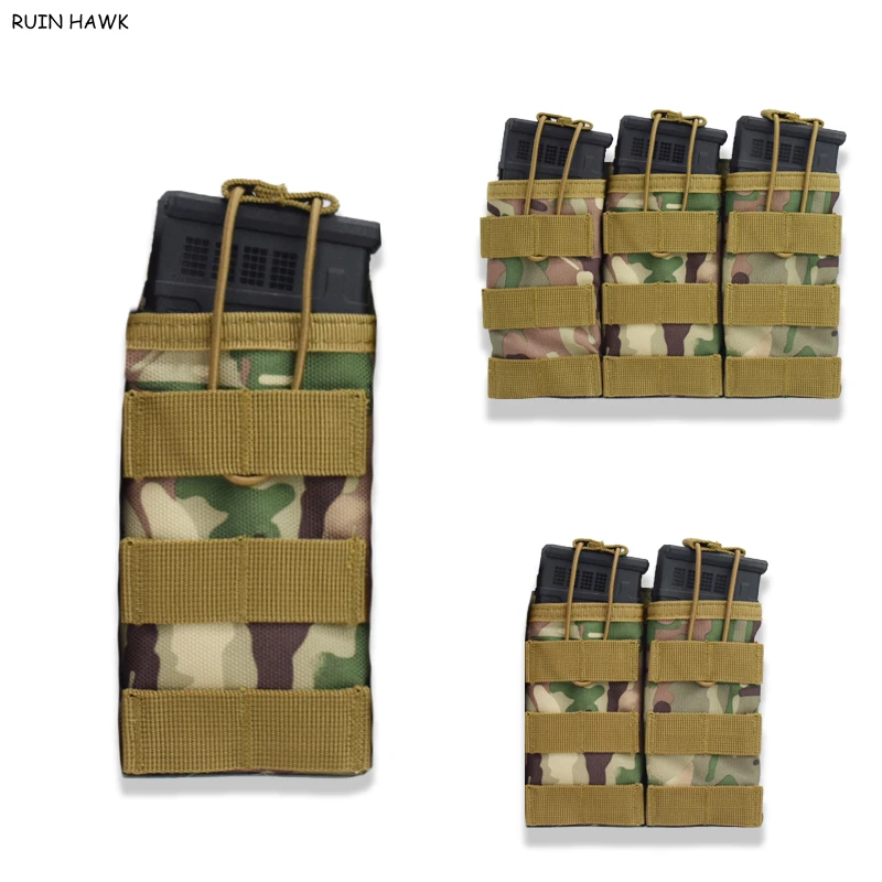 Тактическая Сумка для магазина AK M4 Molle военный жилет аксессуары сумка с открытым