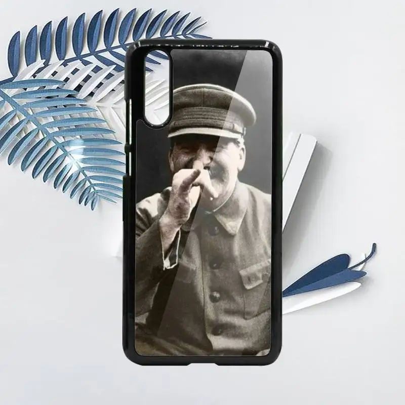 

Russian Commander Stalin leader Phone Case PC For Samsung galaxy S note 8 9 20 10 e lite2019 plus pro ultra