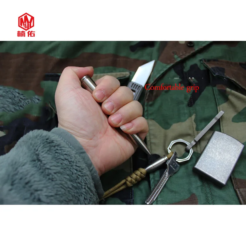 Beli EDC Kantung Luar Ruangan Alat Aloi Titanium CNC Seiko Pena Peluru Pena Pertahanan Taktis Pena Serangan Pena Tanda Tangan