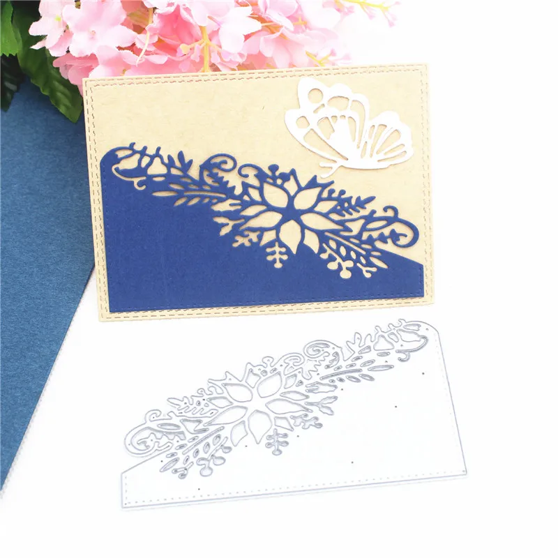 

Metal Cutting Die Of Lacework Scrapbooking Mold Paper DIY Cards Postcard Handmade Craft Stencil Album Handcraft Embossing Moulds