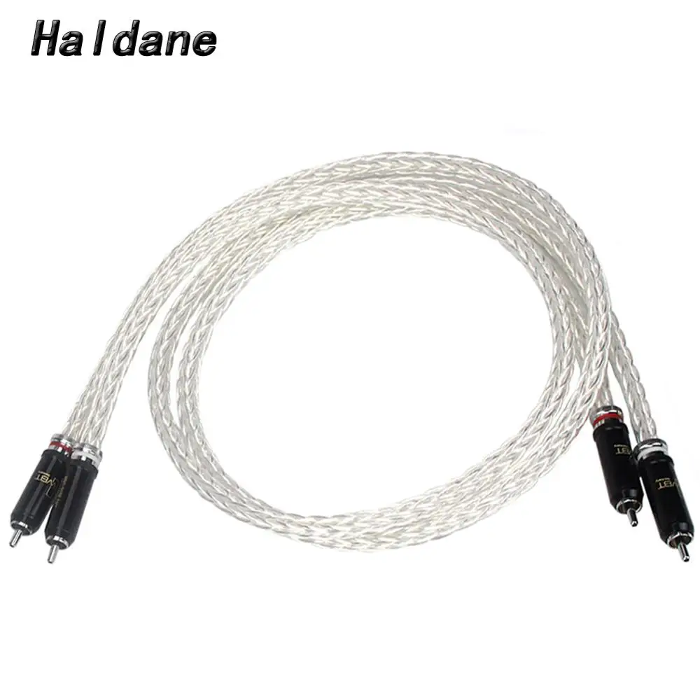Кабель Hi-Fi 16AG Silve WBT-0102Ag разъем RCA соединитель аудиокабель для усилителя CD-плеера