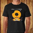Новая мужская черная футболка J Dilla Jay Dee donпончики Rap Music, размер S-3XL, крутой подарок, индивидуальная футболка