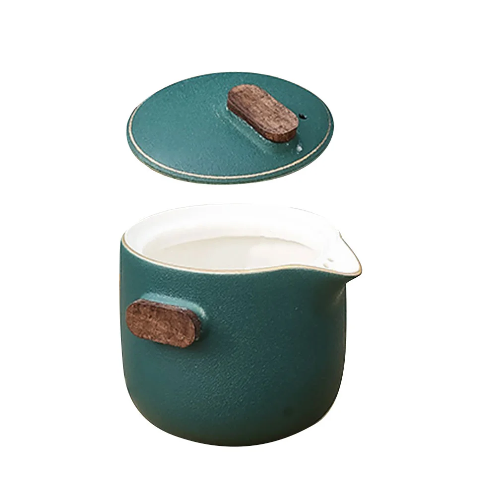 

1 Набор, прочная чайная банка кунг-фу, портативная банка, чайные чашки, аксессуары для чая (зеленый)