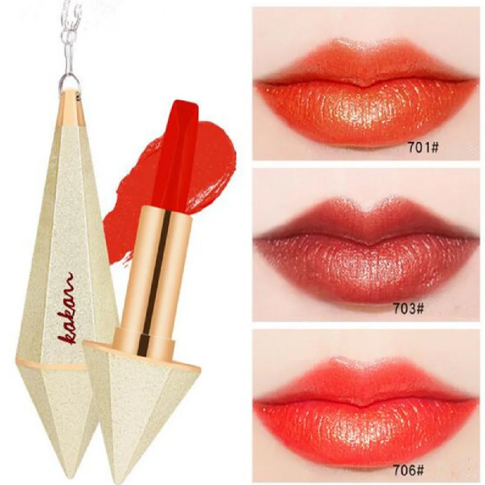 Макияж губ водостойкий мерцающий стойкий пигмент нюдовая звезда Бриллиантовая