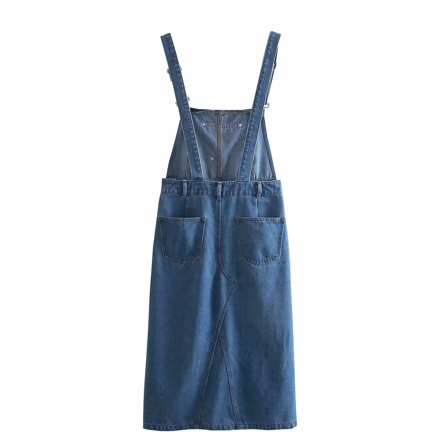 Женская джинсовая юбка с карманами поясом|Женские платья| |