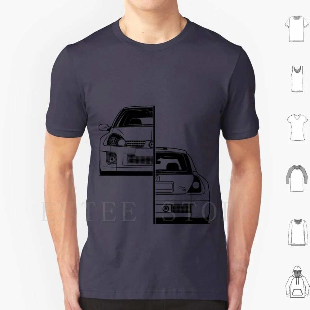 

Clio V6 Best Shirt Design T Shirt Men Cotton 6Xl Clio V6 Clio V6 Car World Hot Hatch Clio Clio V6 Clio V6