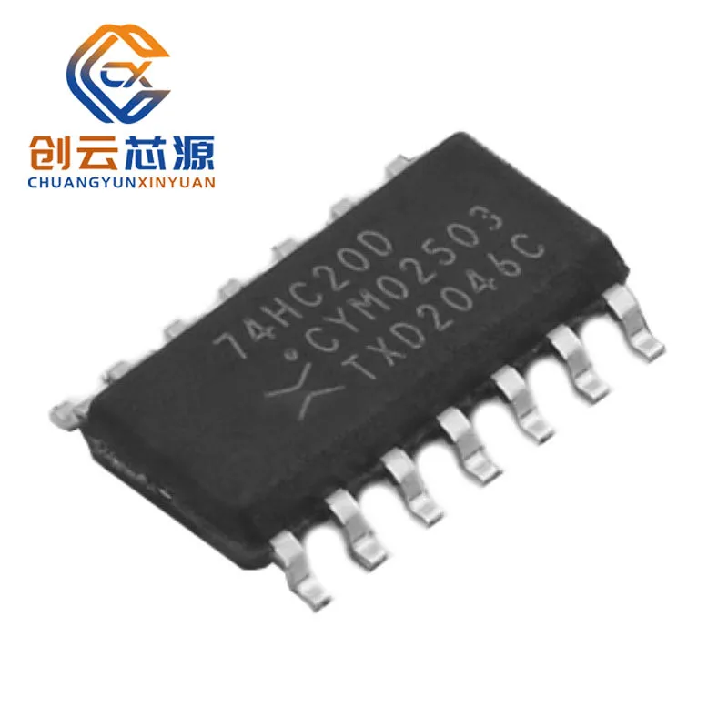

10Pcs New Original 74HC20D 74HC653 SO-14 74HC 74HC20 Arduino Nano Logic Circuit Integrated Circuits