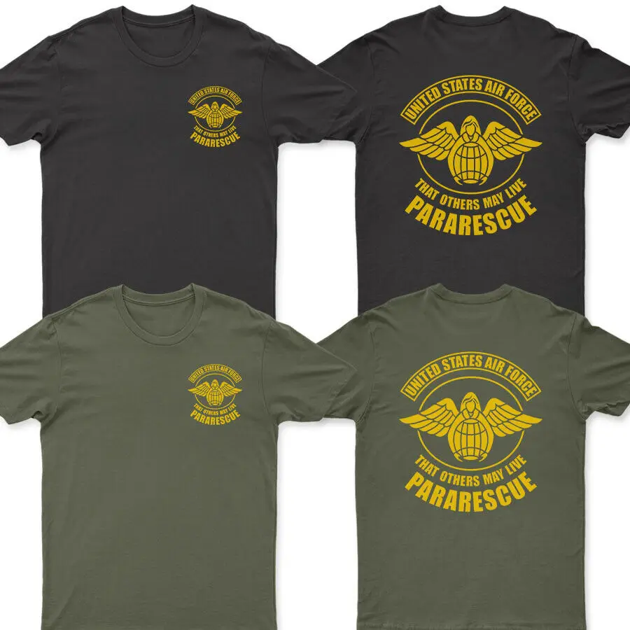 

That Others May Live. Unique USAF Pararescue Phrase Printed T-Shirt. Summer Cotton O-Neck Short Sleeve Mens T Shirt New S-3XL