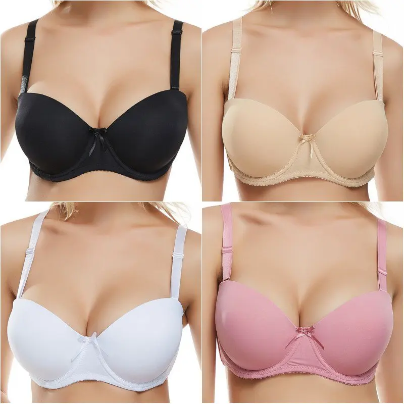 

Sexy Bras for Women--Smooth Ultrathin 3/4 Cup Bra Deep V Comfortable Breathable Bras Lingerie Seamless Bras Underwear