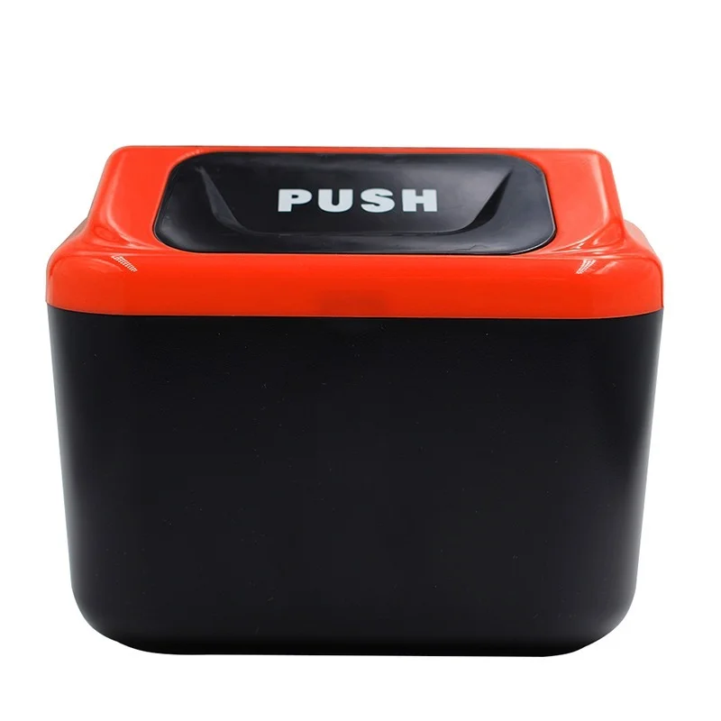 Мини-корзина для мусора в машину пластиковая креативная простая и стильная