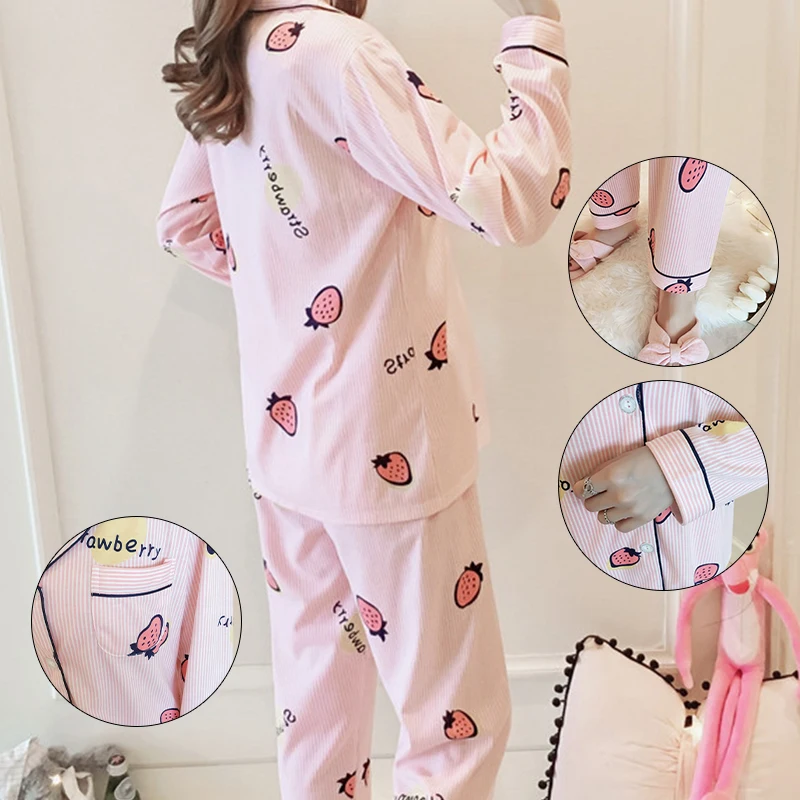 Женская пижама новые женские пижамы теплая женская мультяшная одежда для сна