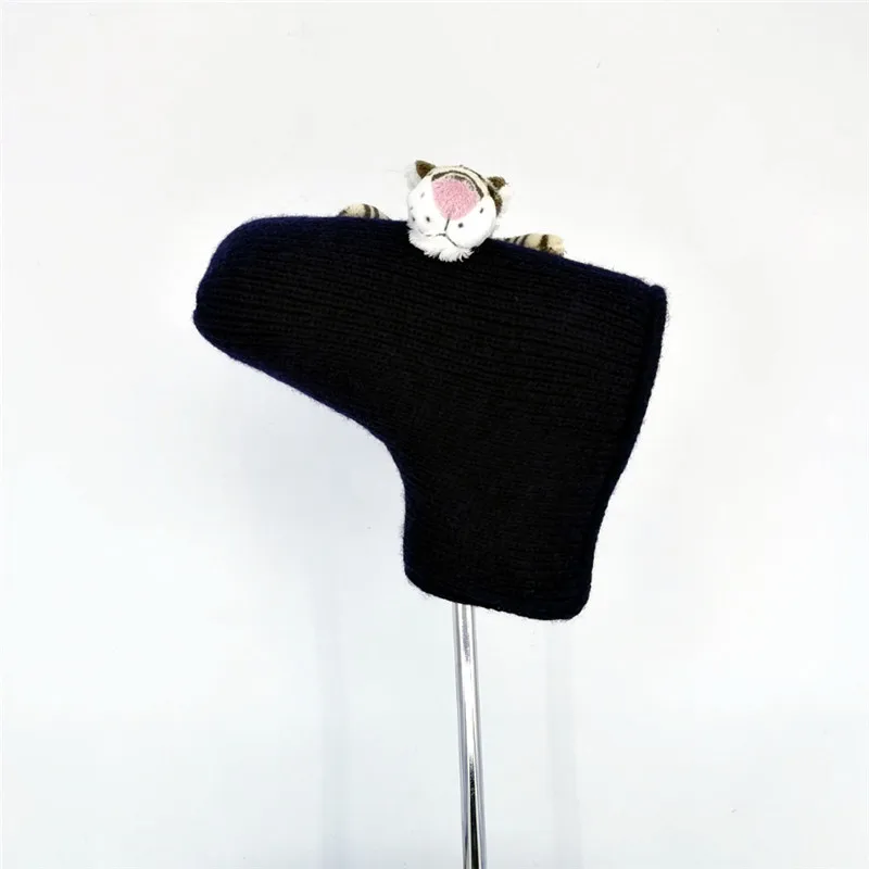 Новинка 2019 шерстяные Чехлы для головы гольфа с животными Вязаные чехлы клюшек