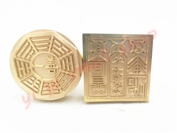 

Taoist supplies, Yishan congenital eight diagrams seal, Lord Lao Zi seal, pure copper single face seal, Taoist magic weapon