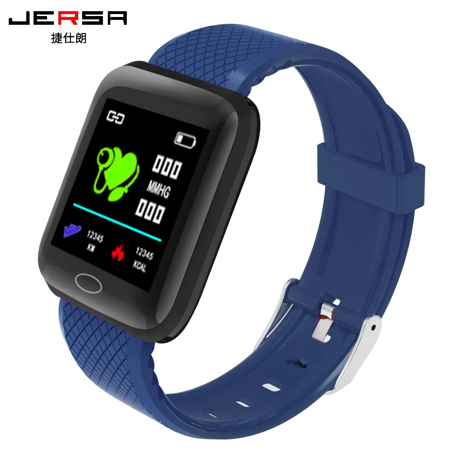 

B24 smart bracelet sports pedometer heart rate blood pressure monitoring for Android Apple smart watch Push Message