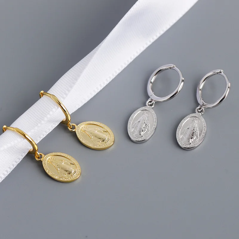 

Jellystory Silver 925 Jewellery Drop Earrings for Women Geometric shaped Earring for Weddings Anniversary Party Gifts wholesales