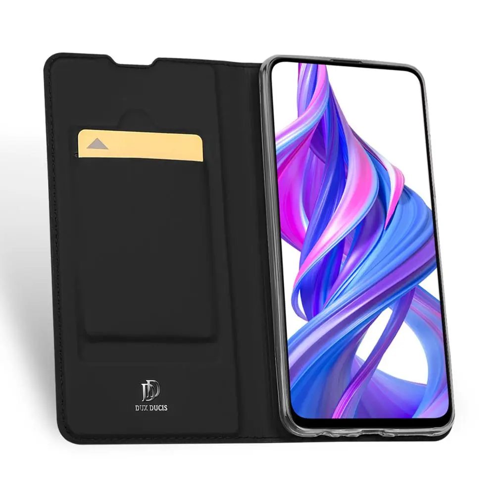 DUX DUCIS флип-Чехлы для huawei Honor 9X Pro Роскошный PU кожаный флип-кошелек Обложка Honor9X Funda |