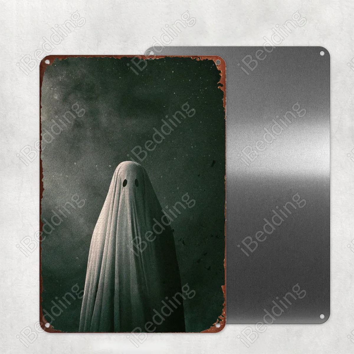 

Винтажные металлические знаки A Ghost Story 20x3 0 см на заказ, номерные знаки, ретро-табличка, железная живопись, домашний декор