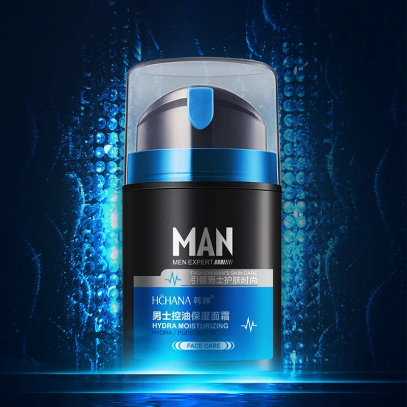 

Hyaluronic Acid Whitening Men Face Cream Moisturizing Serum Anti Wrinkle Aging Oil-control Acne Treatment Face Skin Care
