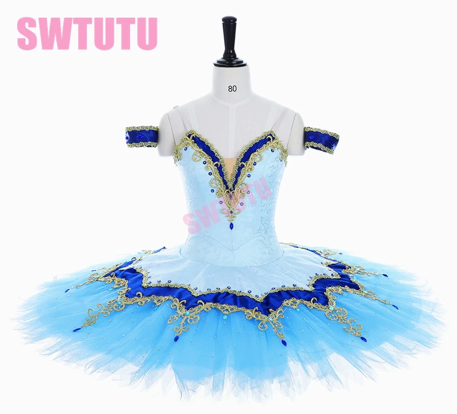 Женское профессиональное платье пачка bluebird prblue классическое балетное Coppelia Swan Lake